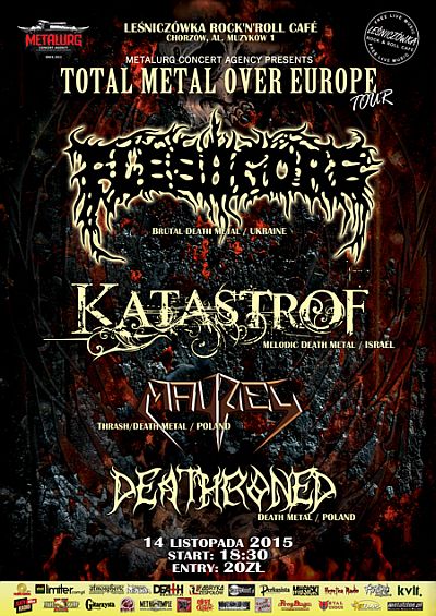 Trzeci dzień Total Metal Over Europe Tour 2015
