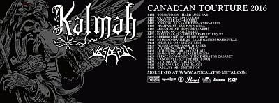 VESPERIA – Canadian Tour Dates w/ KALMAH