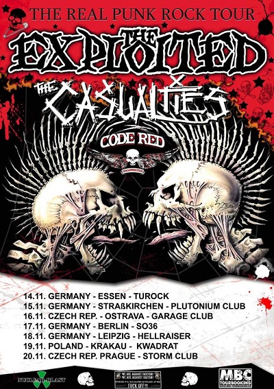 THE EXPLOITED zagra wPolsce