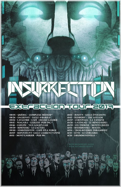INSURRECTION announce tour dates