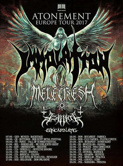AZARATH ogłasza trasę z IMMOLATION