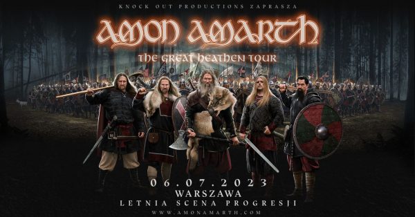 AMON AMARTH przyjeżdża do Warszawy w Lipcu!