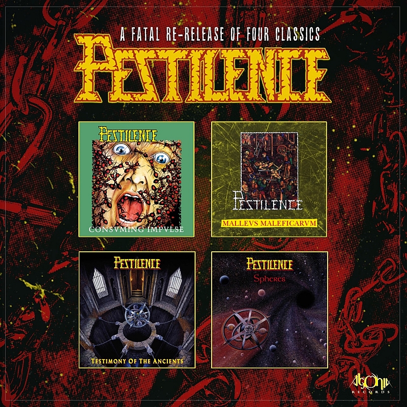PESTILENCE to re-release remastered Classic early-Era albums