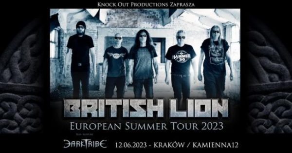 Steve Harris z BRITISH LION przyjeżdża w Czerwcu do Krakowa!
