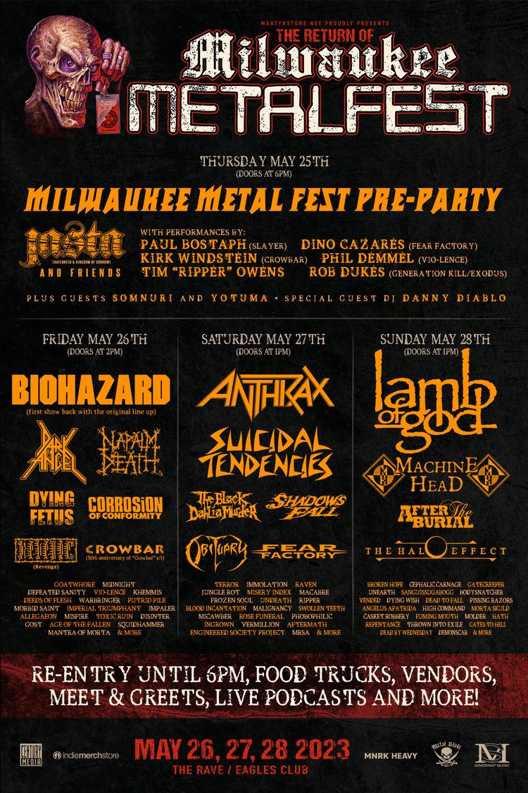 MILWAUKEE METAL FEST 2023