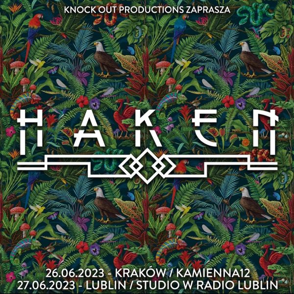 W czerwcu HAKEN zagra dwa koncerty w Polsce