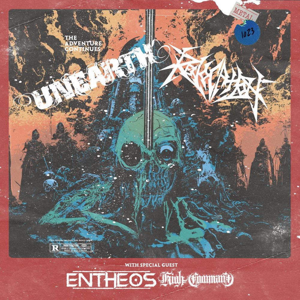 UNEARTH + REVOCATION with ENTHEOS and HIGH COMMAND