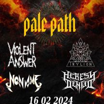 PALE PATH + TRYLION + HERESY DENIED + VIOLENT ANSWER + NON AME - Bloodstock Metal 2 The Masses Poland - Klub pod Minogą, Poznań