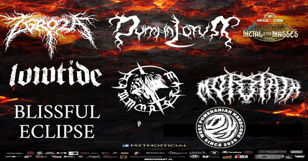 ZGROZA + DYMNA LOTVA + BLISSFUL ECLIPSE + DOFX + DAMMNATORUM + MORRATH + LOWTIDE