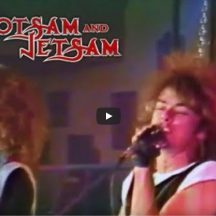 FLOTSAM & JETSAM Koncert Backstage Pass 1985