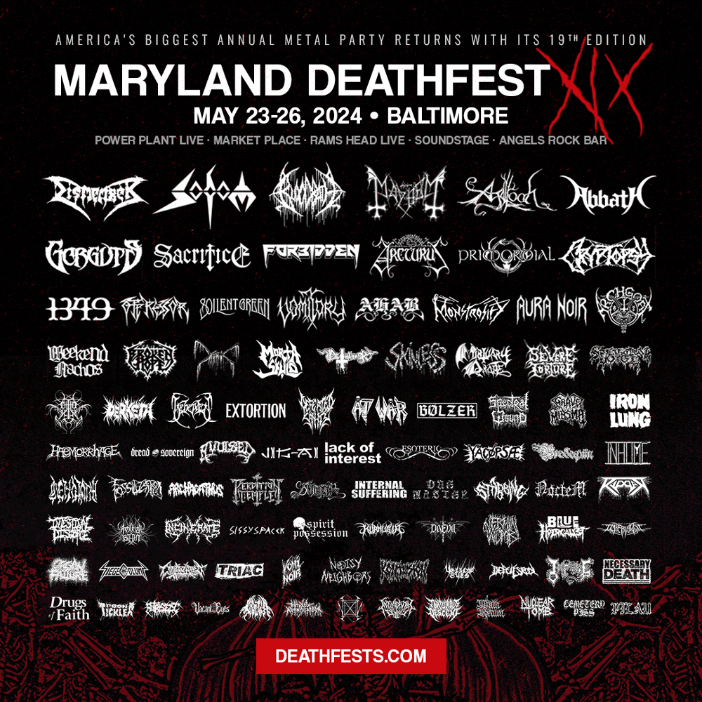Maryland Deathfest XIX 2024