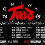 TURBO's 2025 Spring Tour: New Album Premiere, 40th Anniversary of 'Smak Ciszy' and Special Celebrations!