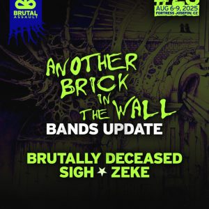 BRUTAL ASSAULT - new additions to the line-up