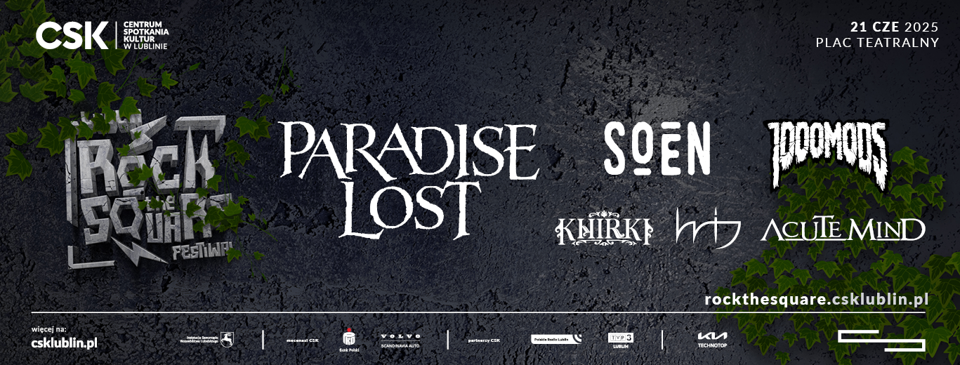 Rock The Square już w drugiej połowie czerwca. Znamy pełny skład festiwalu!