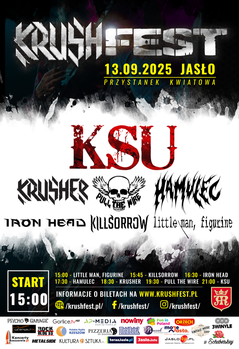 KRUSHFEST – już w następny weekend w Jaśle