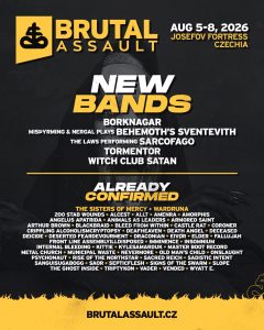 BRUTAL ASSAULT – thrash and black metal additions to the lineup
