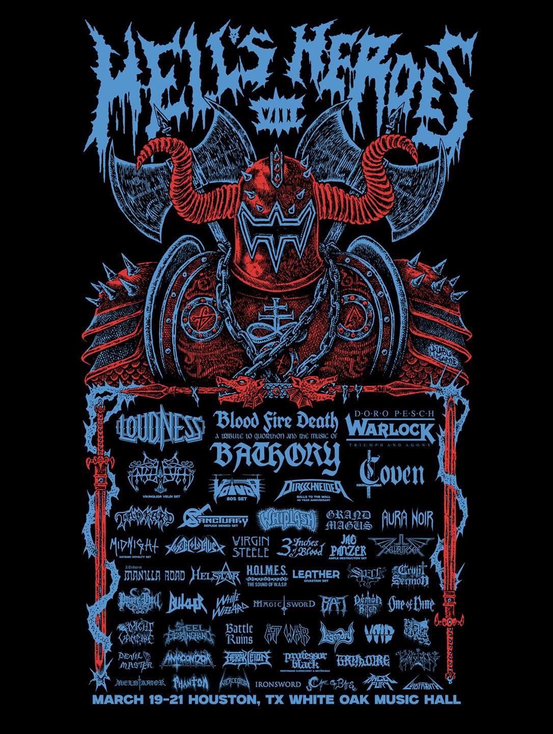 Hell's Heroes VIII Festival 2026 - Houston's biggest metal party