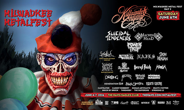 MILWAUKEE METAL FEST 2026 – The Rave / Eagles Club, Wisconsin