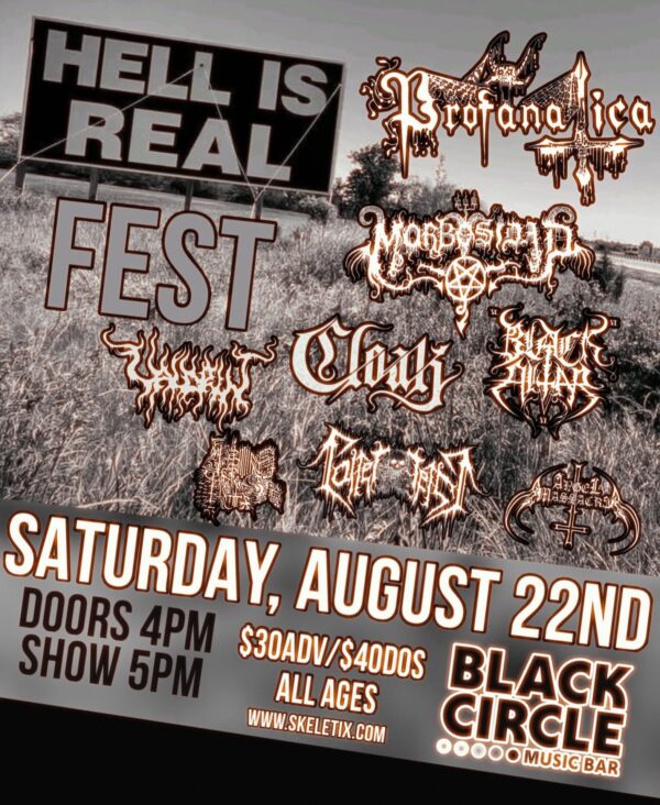 HELL IS REAL FEST 2026 Announced Featuring Profanatica, Morbosidad, Black Altar, Cloak & more