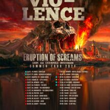 VIO-LENCE Announce "Eruption of Screams" Summer 2026 Tour