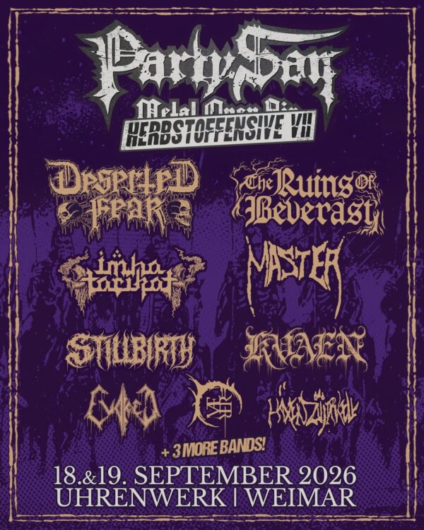 Party.San Metal Open Air Herbstoffensive VII 2026 – The Final Ride