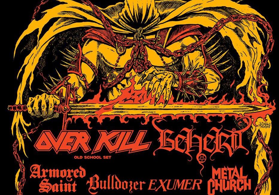 HELL’S HEROES IX 2027 – OVERKILL, BEHERIT, ARMORED SAINT, METAL CHURCH