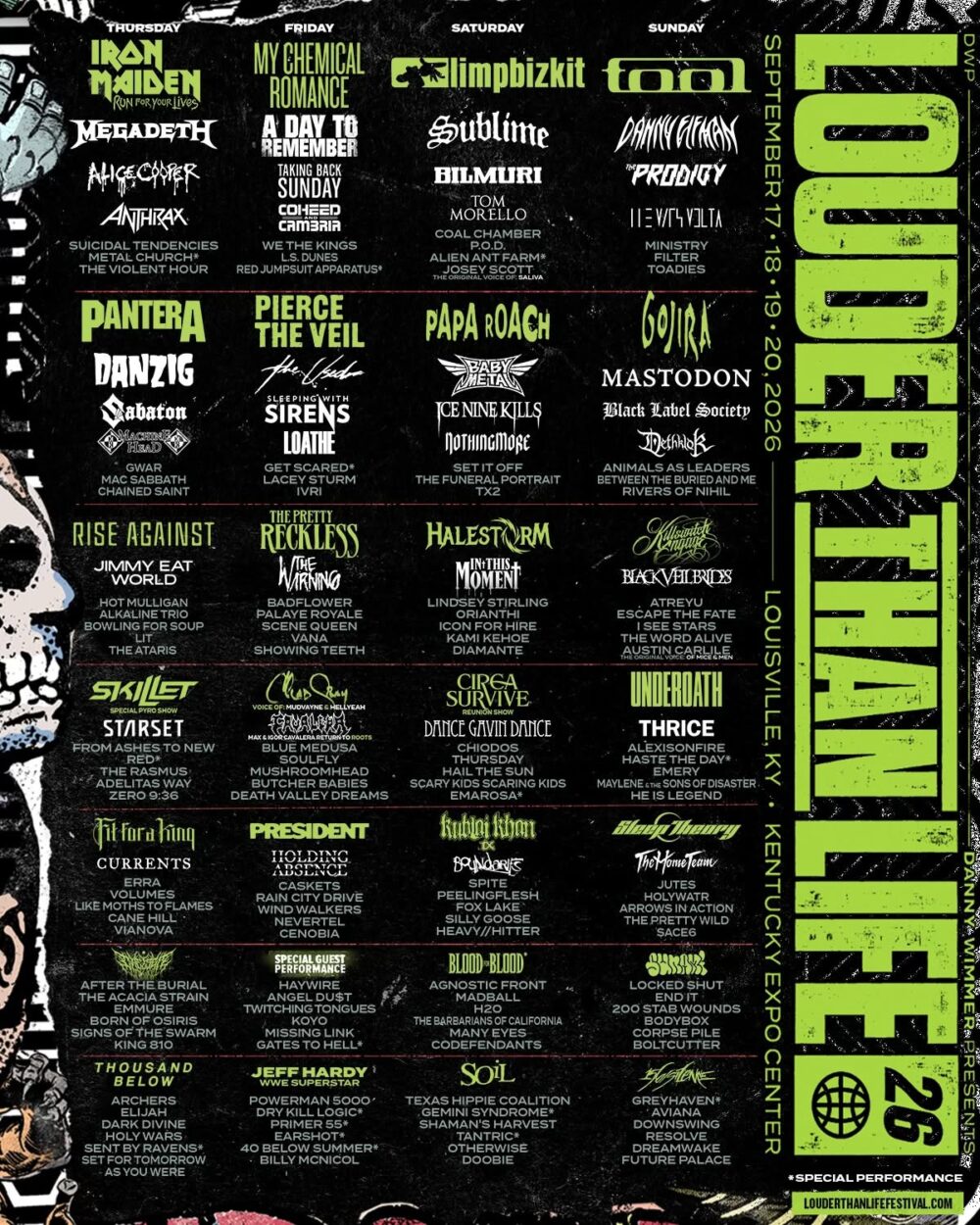 Louder Than Life Festival - Sep 17-20 2026 - Louisville, KY