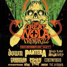 THE GREAT NOLA TRENDKILL – PANTERA Returns To New Orleans With Massive