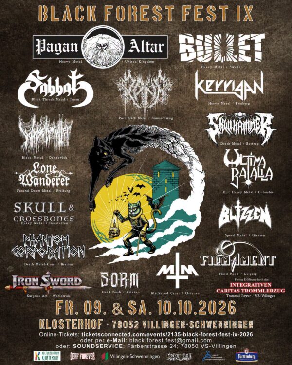Black Forest Fest IX – Pagan Altar, Sabbat and more