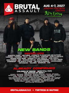 BRUTAL ASSAULT 2027 – 26 new names in the line-up
